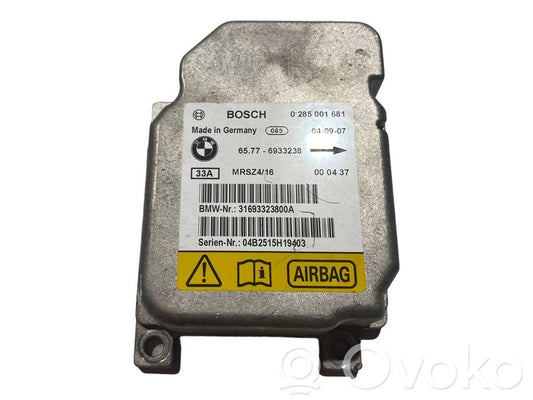 Gaisa spilvenu vadības bloks