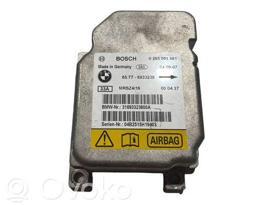 Gaisa spilvenu vadības bloks