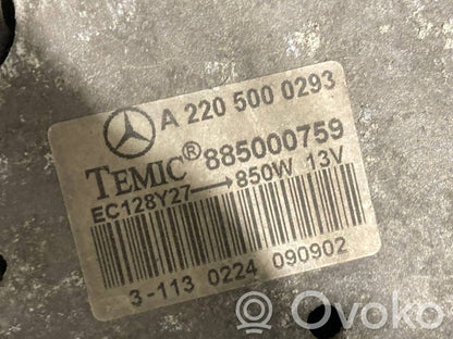 Elektrisks radiatoru ventilators