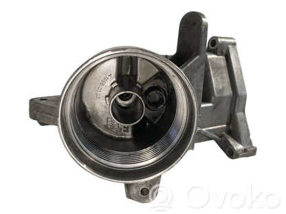 Oil filter holder/cooler