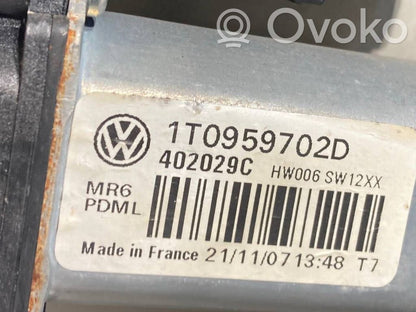 Priekšpusē elektriskā loga pacelšanas mehānisma komplekts