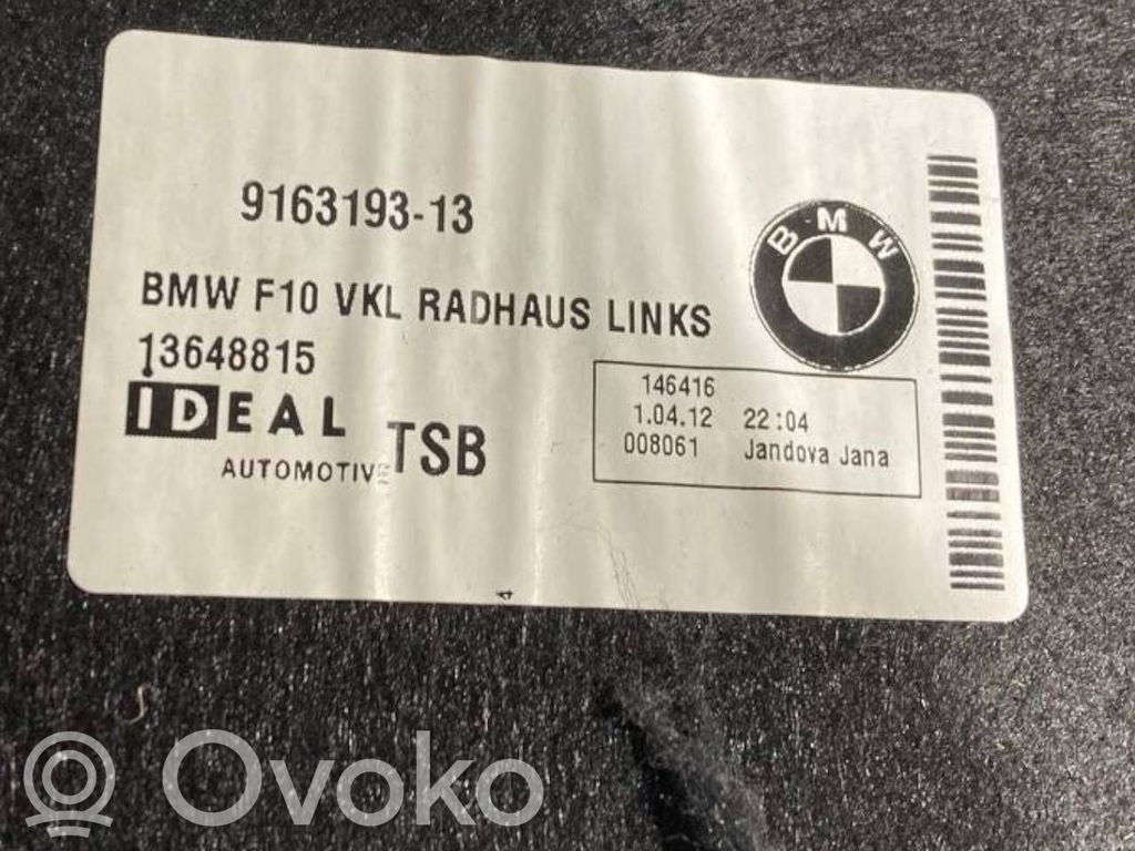 Bagāžnieka sānu apakšējās apdares panelis