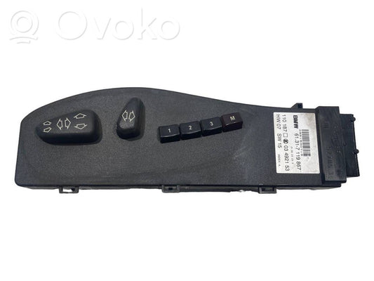 Sēdekļu regulēšanas slēdzis (-i)