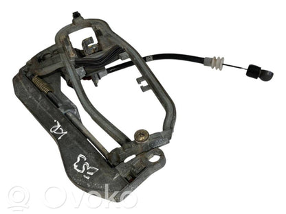 Holder/bracket for external opening handle at the back
