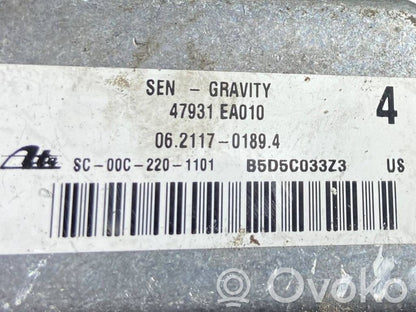 ESP (elektroniskās stabilitātes programmas) sensors (paātrinājuma sensors)