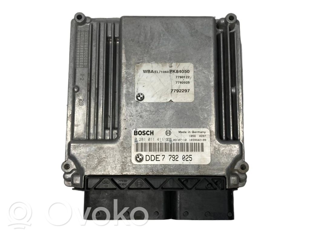 Aizdedzes ECU komplekts