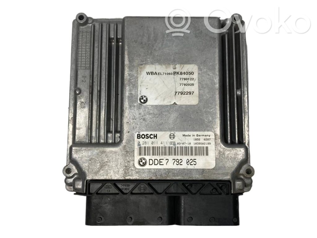 Aizdedzes ECU komplekts