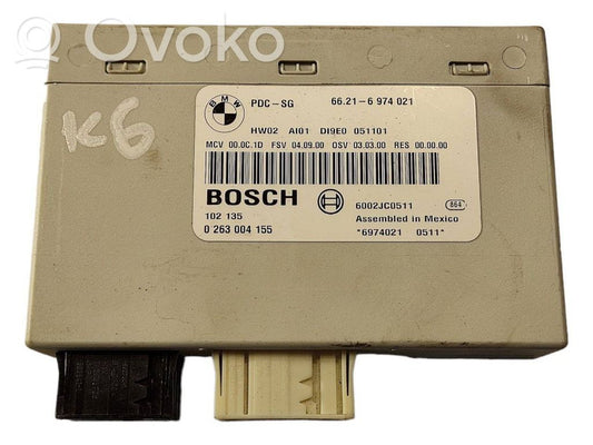 Parkošanas (PDC) vadības bloks