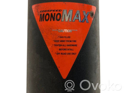 Rear shock absorber with spring