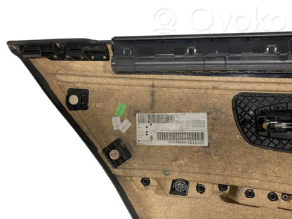 Rear door trim