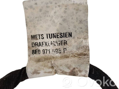 Aizmugurējo durvju vadu instalācija