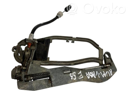 Holder/bracket for external opening handle at the back