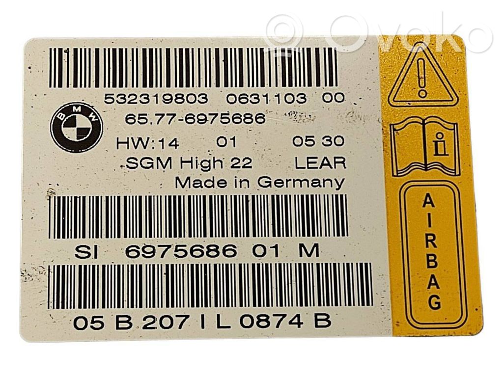 Блок управления подушками безопасности