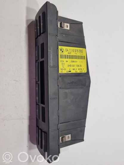 Air conditioning / climate control / interior heating control unit (in the passenger compartment)