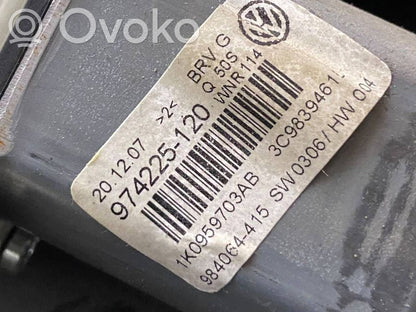 Elektriskā loga pacelšanas mehānisma komplekts