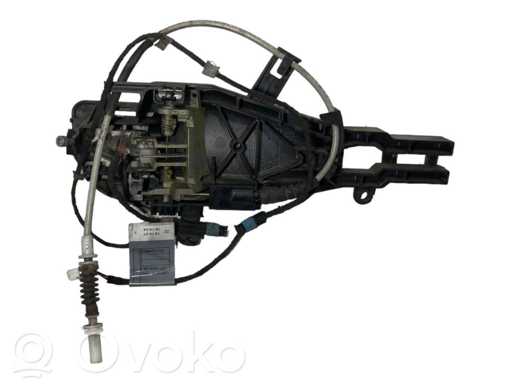 Aizmugurē turētājs / kronšteins ārējam atvēršanas rokturim