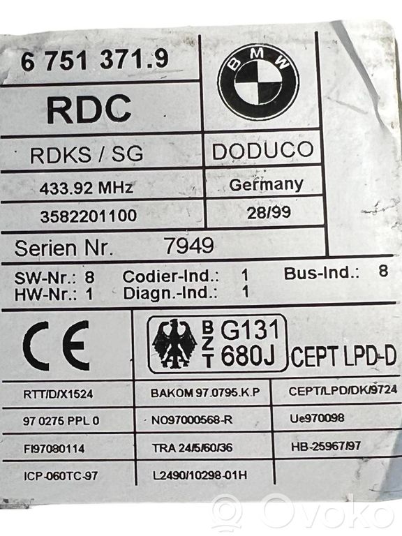 Tire pressure sensor