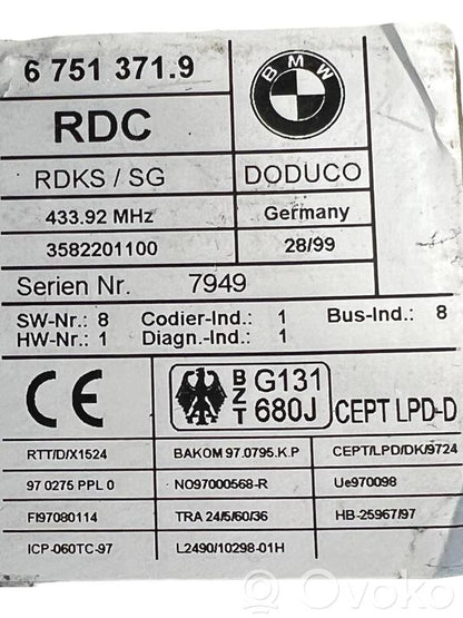 Tire pressure sensor