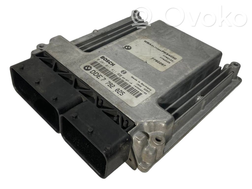 Aizdedzes ECU komplekts