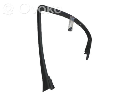 Aizmugurē durvju stikla rāmis