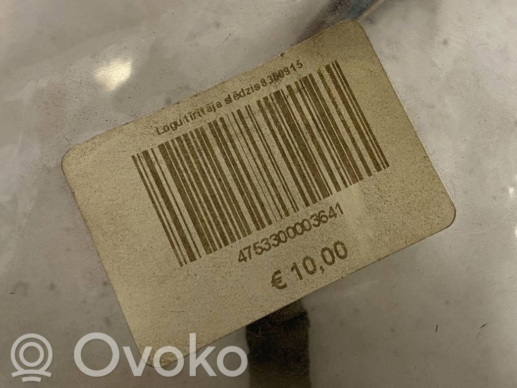 Stikla tīrītāja vadības pogas kātiņš