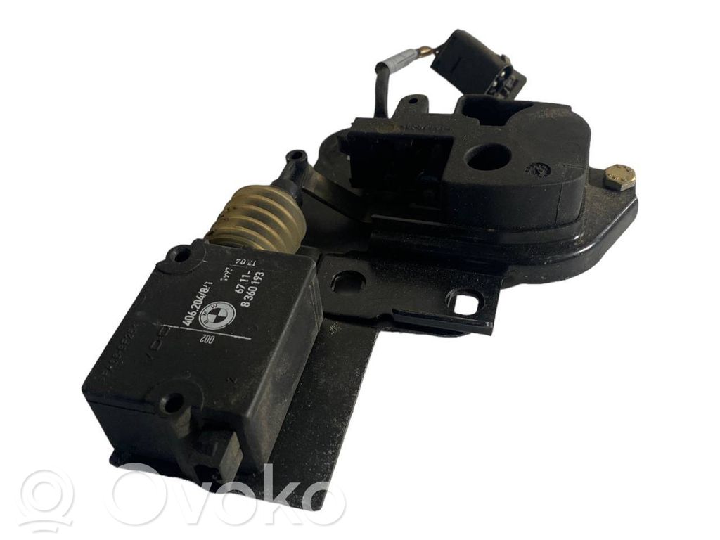 Замок заднего окна