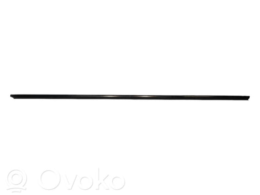 Front door glass trim