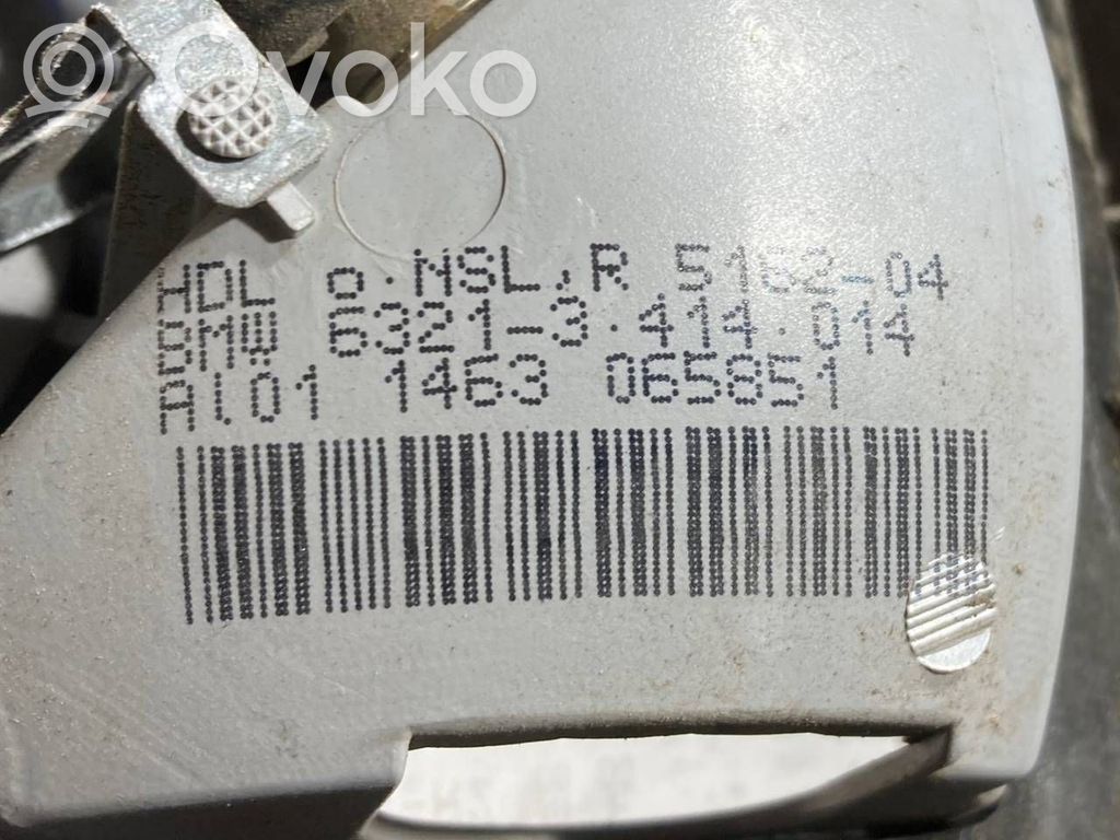 Aizmugurējais lukturis pārsegā