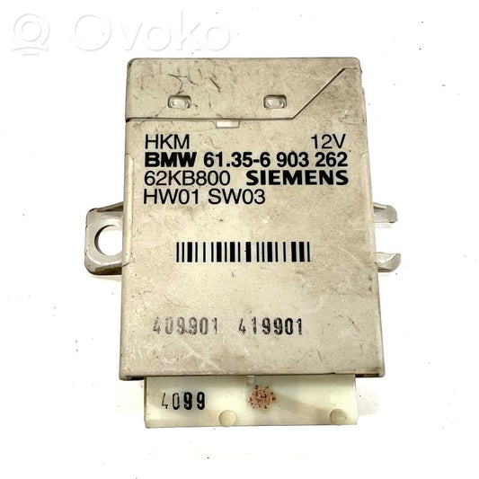 Bagāžnieka pārsega vadības bloks