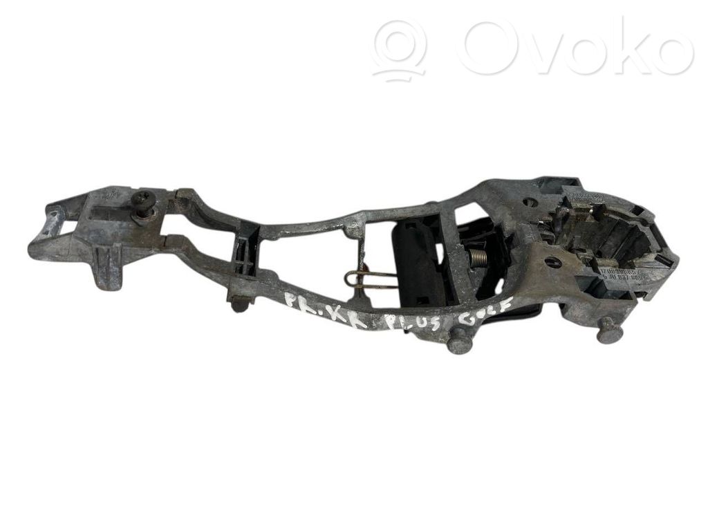 Priekšpusē turētājs / kronšteins ārējam atvēršanas rokturim