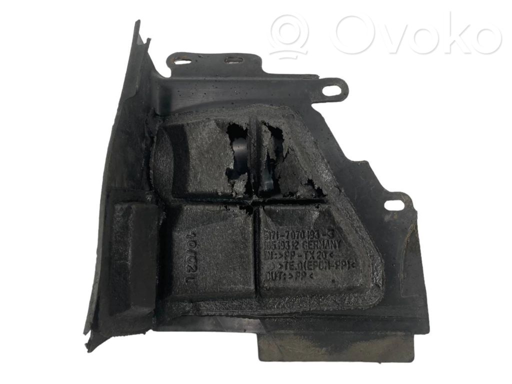 Dzinēja apakšas aizsargs (priekšdaļā)