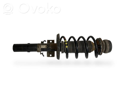 Front shock absorber with spring