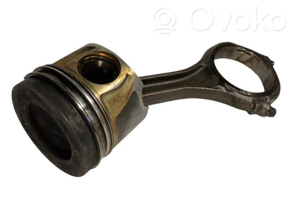 Piston with connecting rod