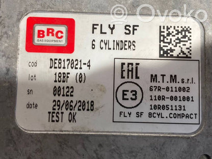 Gāzes iekārtas vadības bloks