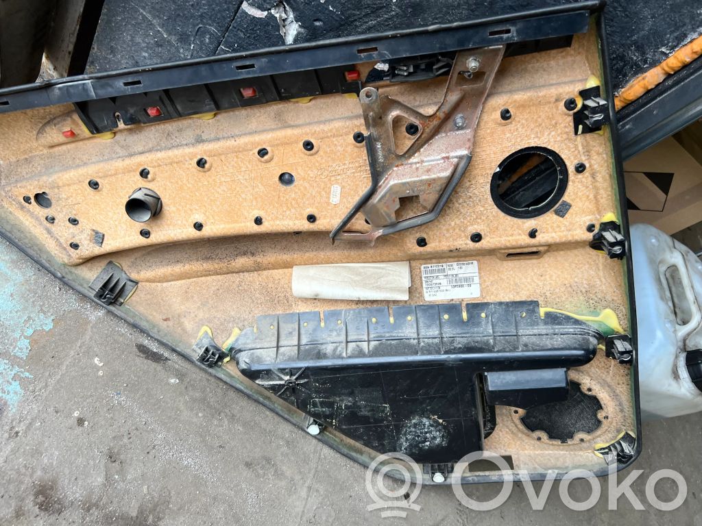 Rear door trim