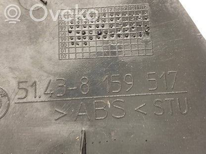 Kāju zonas sānu dekoratīvā apdare