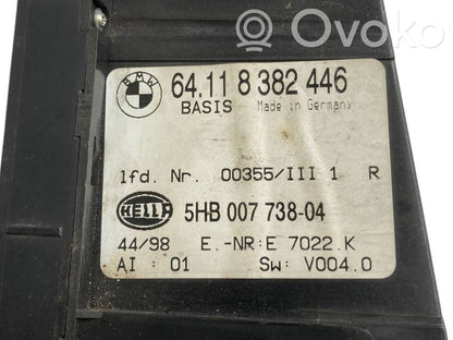 Air conditioning / climate control / interior heating control unit (in the passenger compartment)