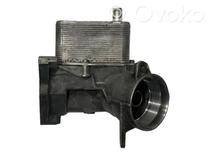 Engine oil radiator