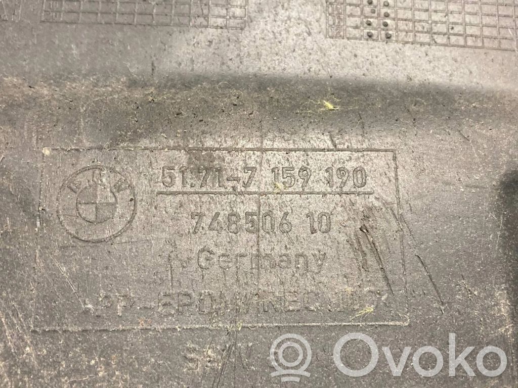 Under engine guard (front)