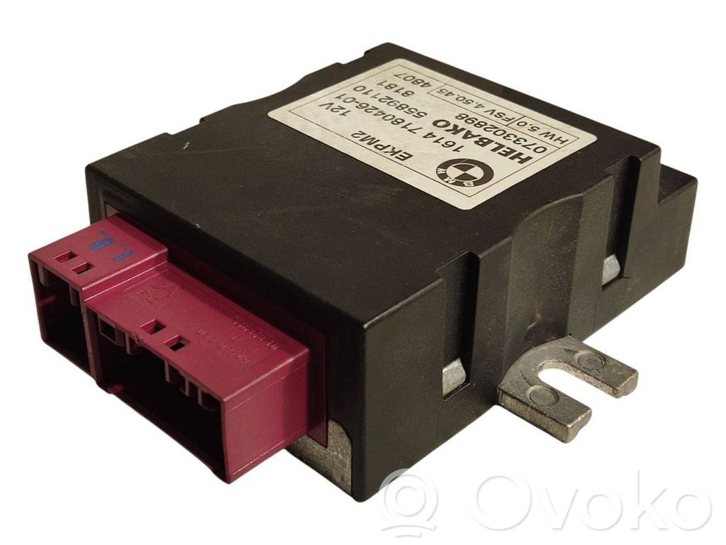 Degvielas sūkņa vadības bloks