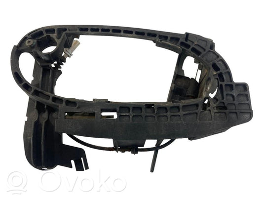 Holder/bracket for external opening handle at the front