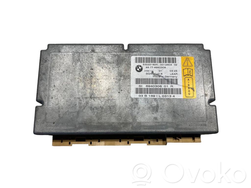 Gaisa spilvenu vadības bloks