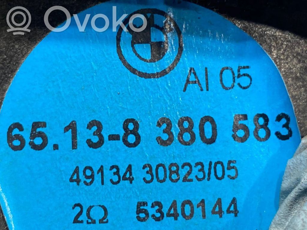 Speaker(s) in the rear door