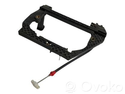 Holder/bracket for external opening handle at the back
