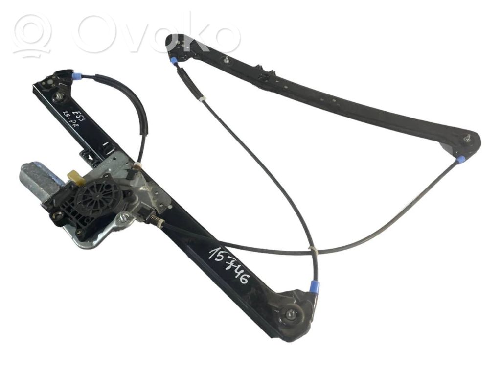 Priekšpusē elektriskā loga pacelšanas mehānisma komplekts