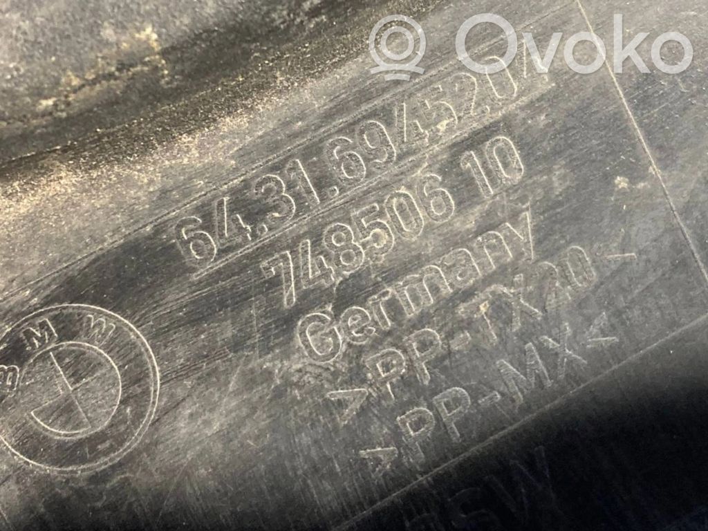 Gaisa mikrofiltra ietvars (daļa)