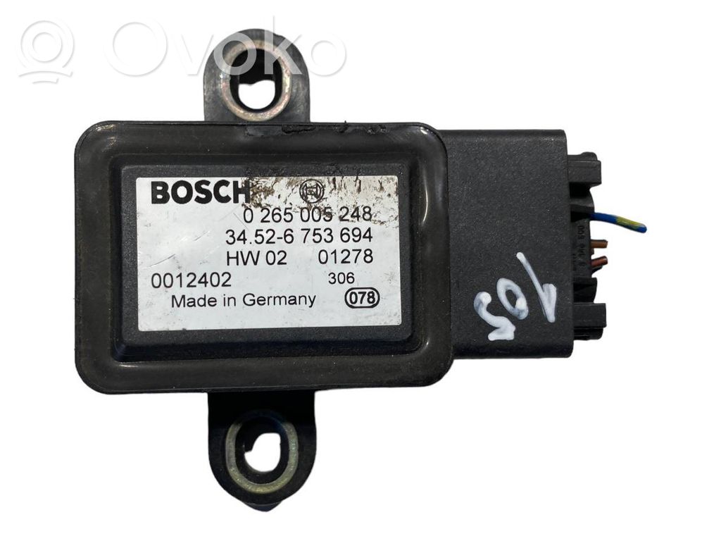 ESP (elektroniskās stabilitātes programmas) sensors (paātrinājuma sensors)
