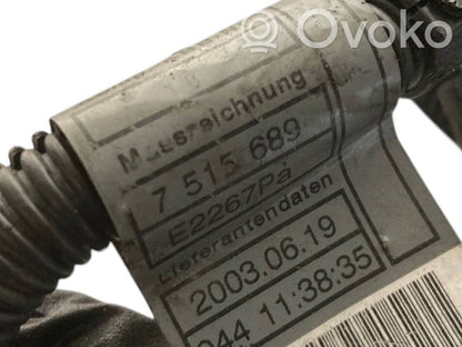 Dzinēja vadu instalācija