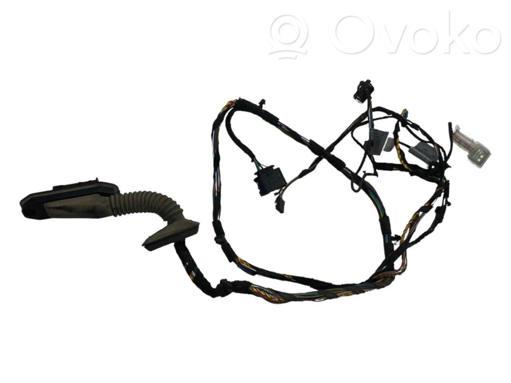 Монтаж проводки задней двери