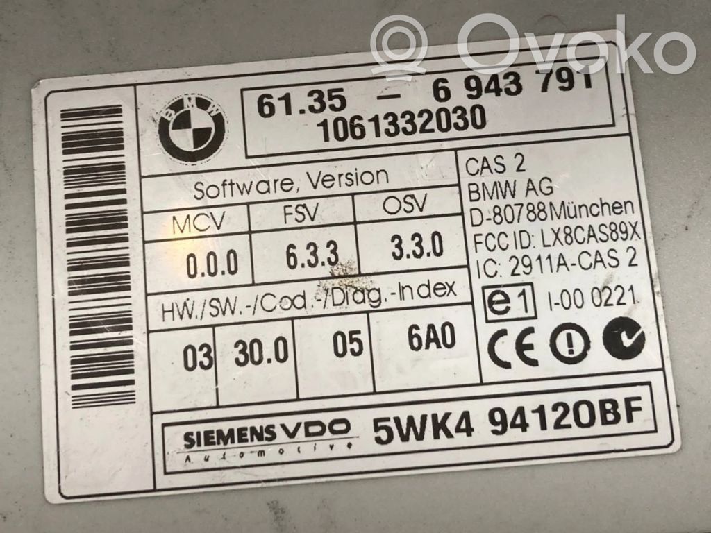 Aizdedzes ECU komplekts